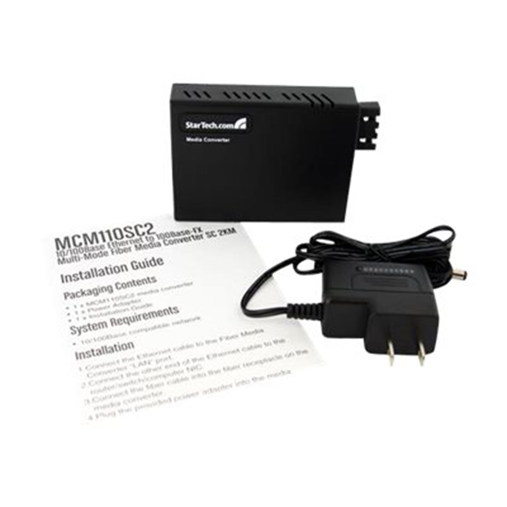 Fiber Ethernet Media Converter SC