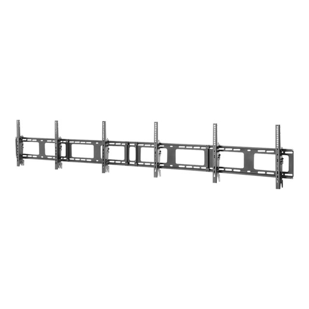 Flat Screen Wall Mount for menu board -3 screens - landscape
