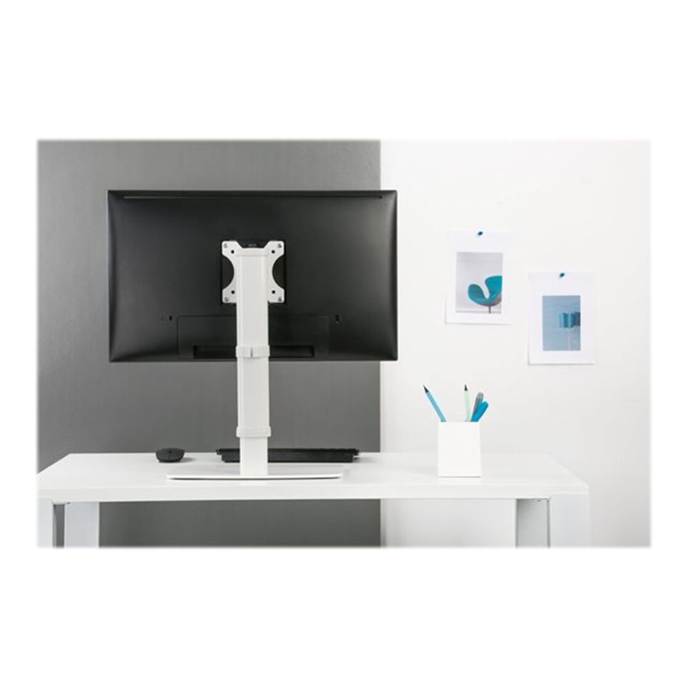 Flatscreen Desk Mount (stand) White 10-30i Flatscreen Desk Mount (stand) White 10-30i