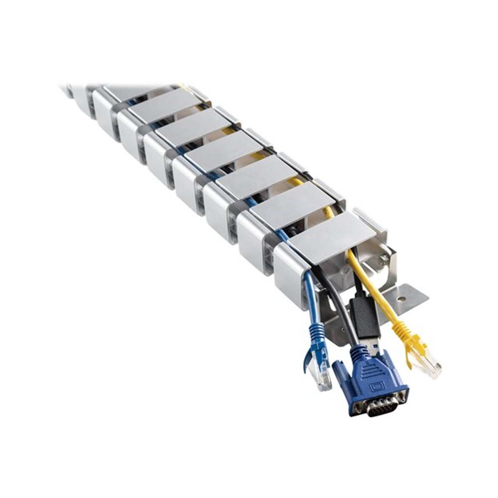 FLEXIBLE CABLE ROUTING COLOR: SILVER LE