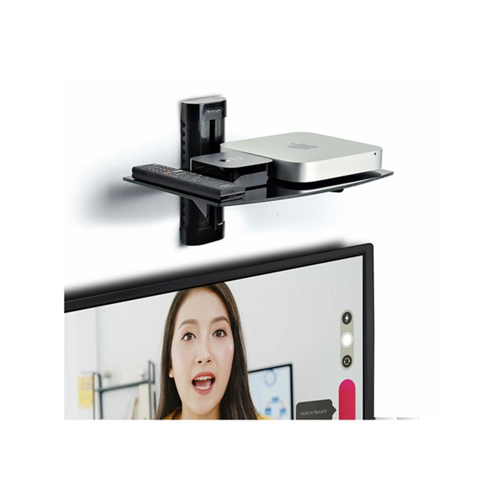 Floating Wall-Mounted AV Shelf