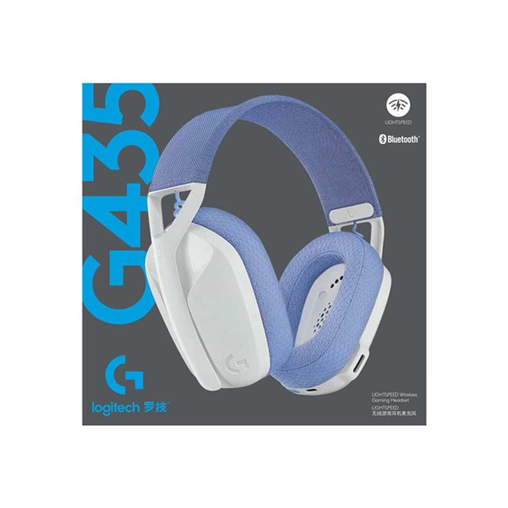 G435 LIGHTSPEED Wireless Gaming Headset- WHITE - EMEA