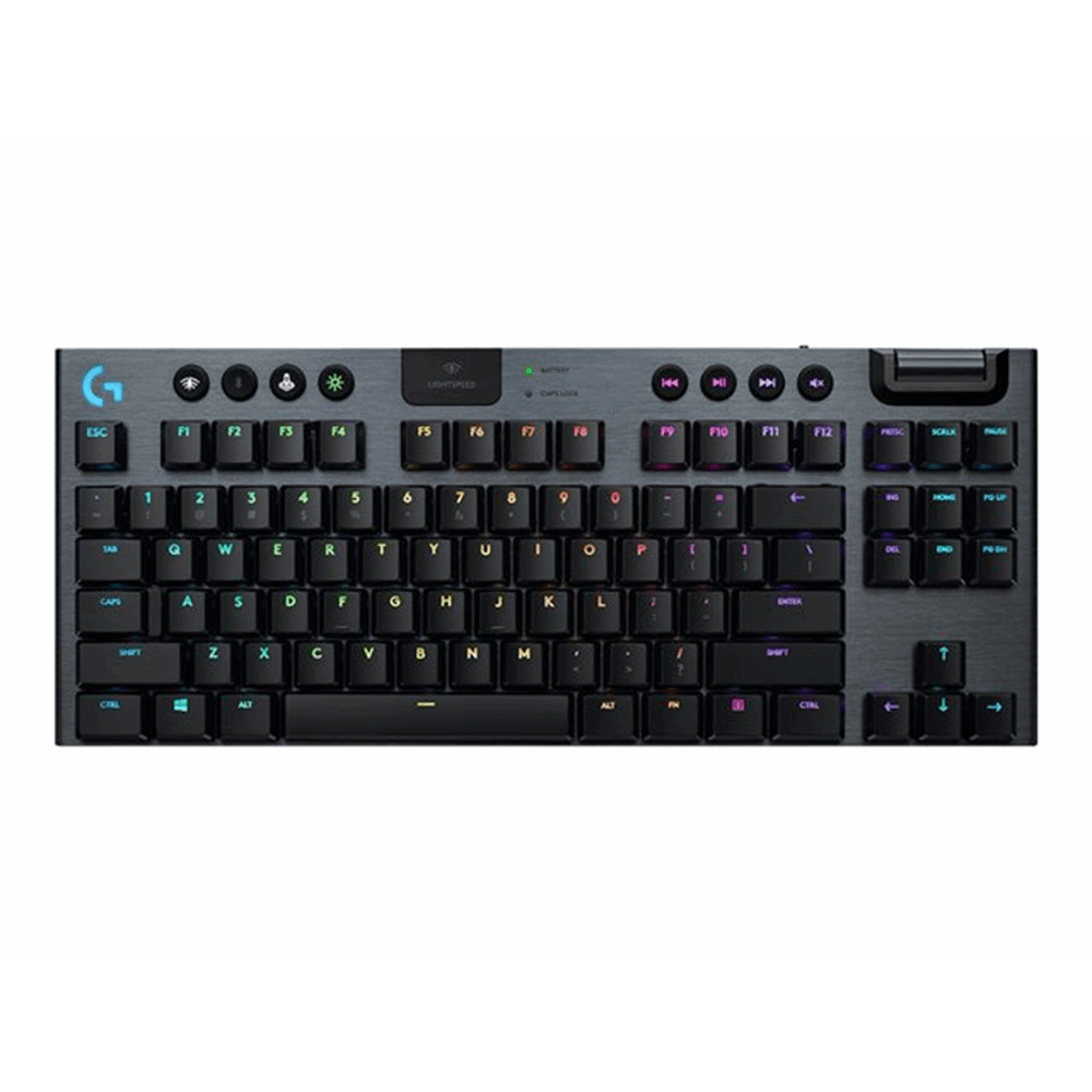 G915 TKL Tenkeyless LIGHTSPEED WirelessRGB Mechanical Gaming Keyboard - CARBON- US INT''L - INTNL