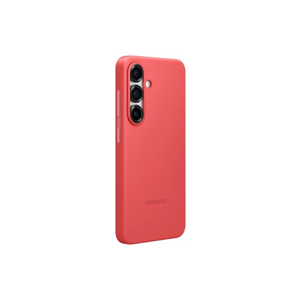 Galaxy S25 Silicone Case Red