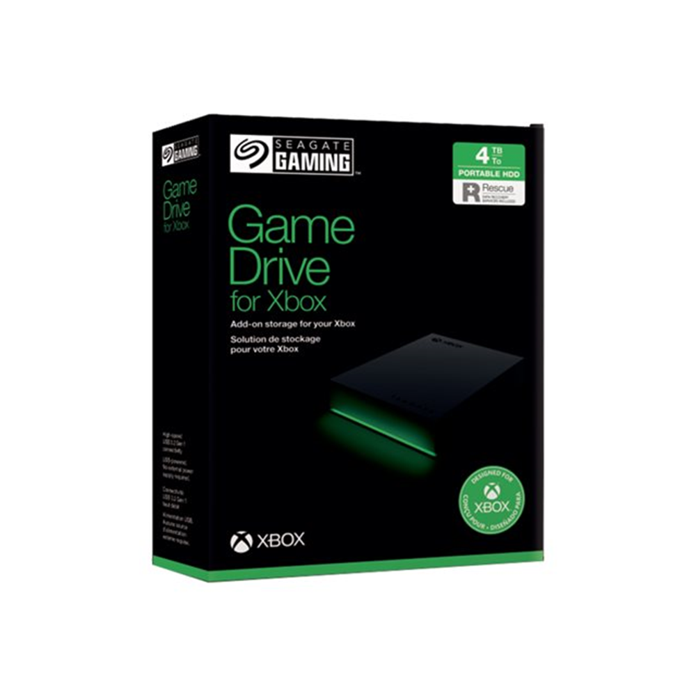 Game Drive for Xbox 4TB USB 3.2 Gen 1 Game Drive for Xbox 4TB USB 3.2 Gen 1