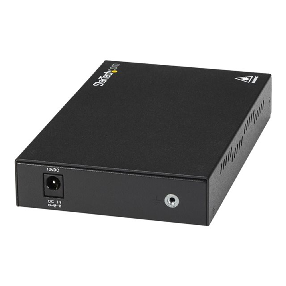 GbE Fiber Media Converter - SM LC 10 km