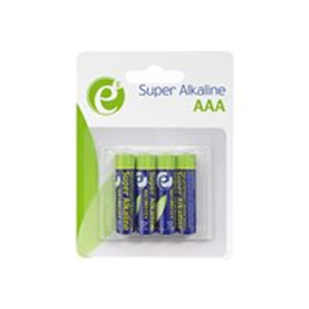 Gembird batterij - 4 x AAA - Alkalisch