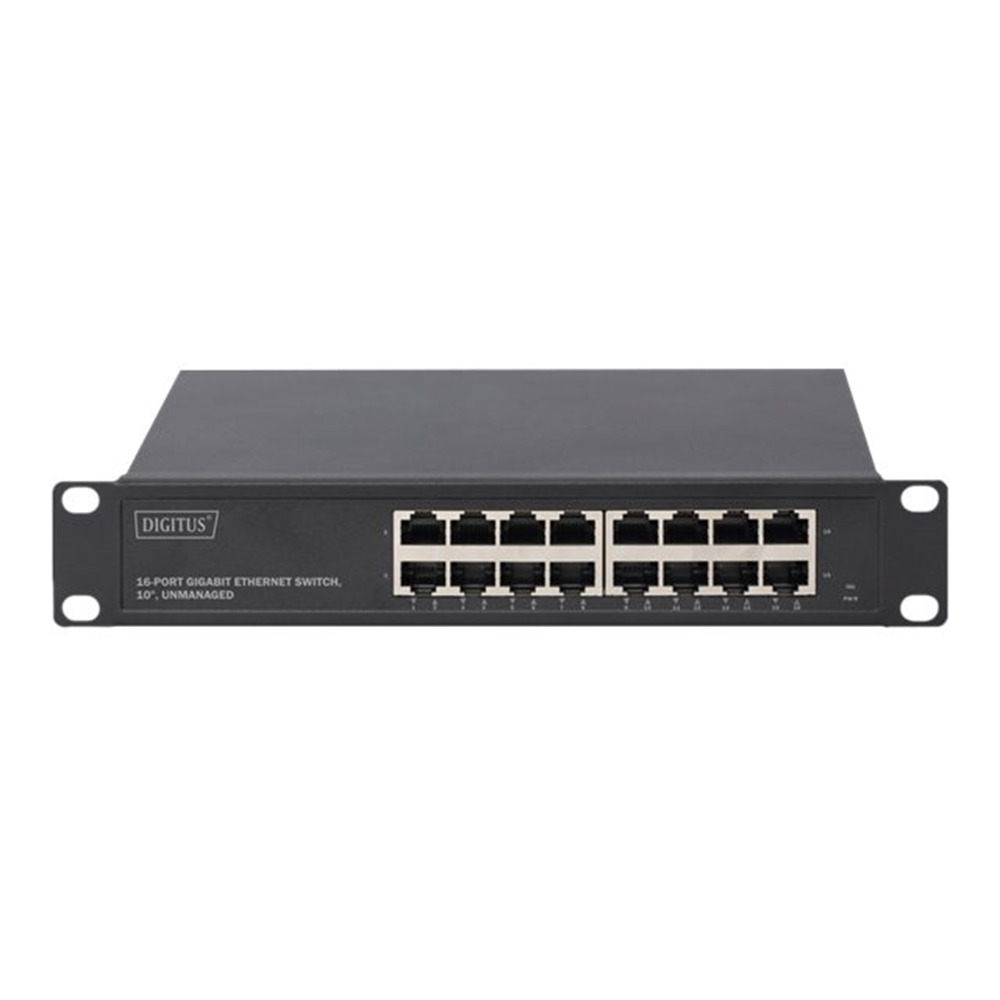 Gigabit Ethernet Switch 16-port 10 inch