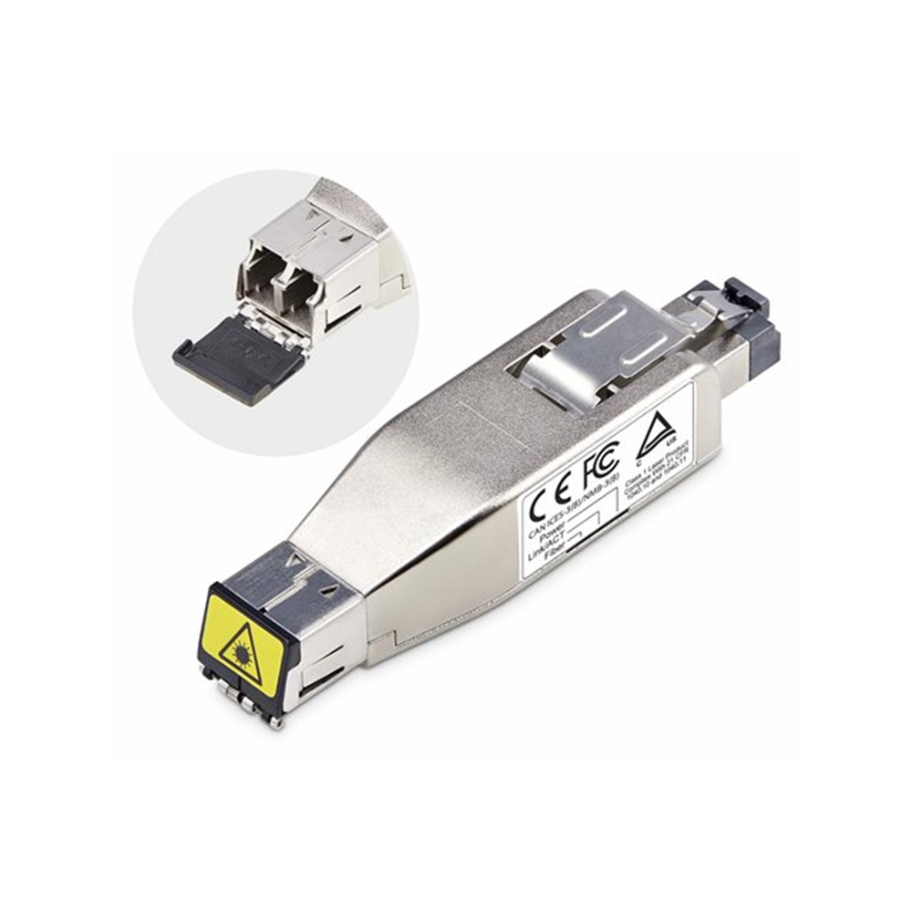 Gigabit Fiber to RJ45 Media Converter