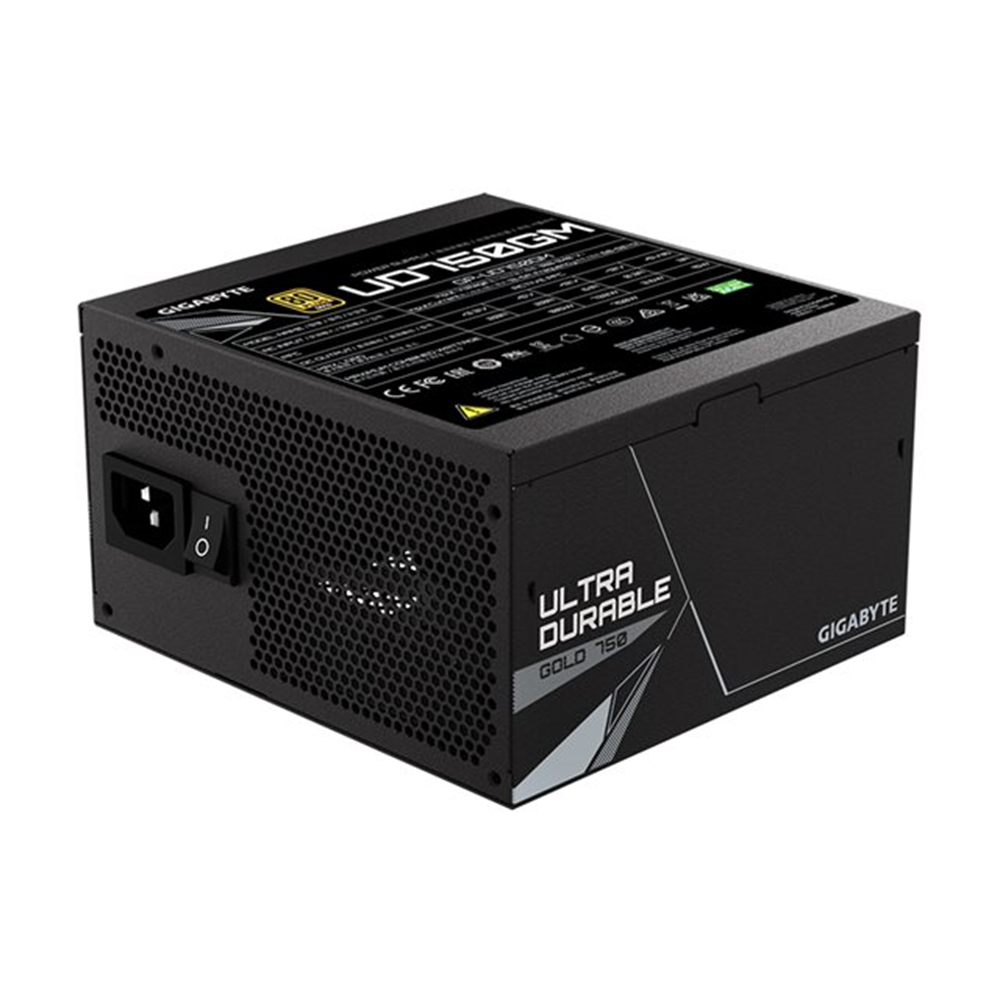 GIGABYTE Ultra Druble 750W GOLD Fully Modular PSU
