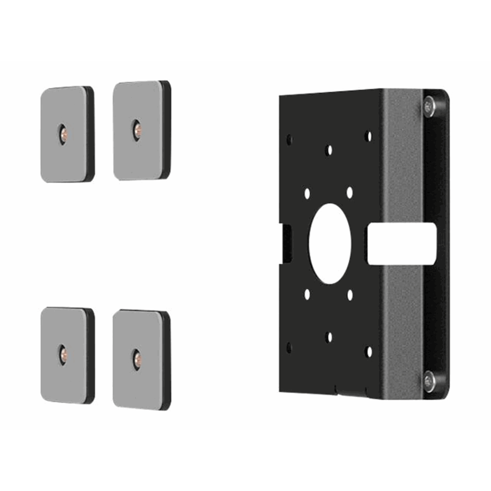 Glass Mount Bracket with Security Slot