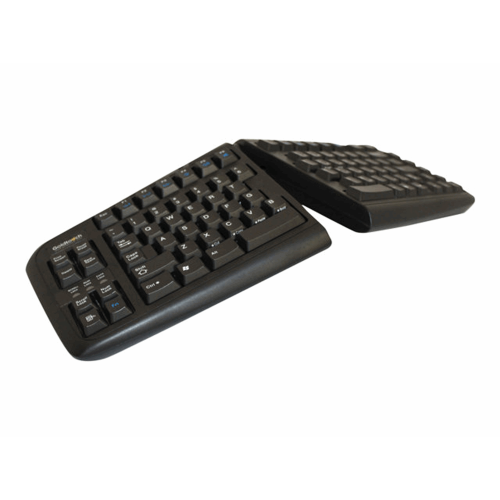 Goldtouch Adj Keyboard Black USB/PS2/FR
