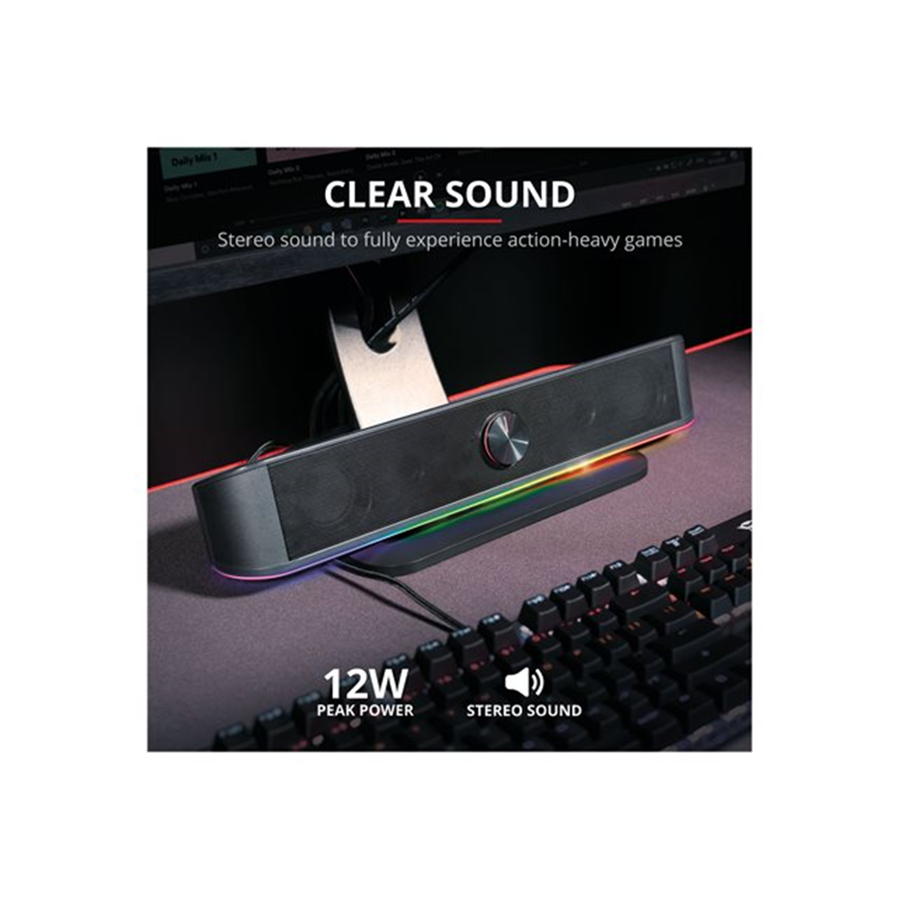 GXT619 THORNE RGB LED SOUNDBAR