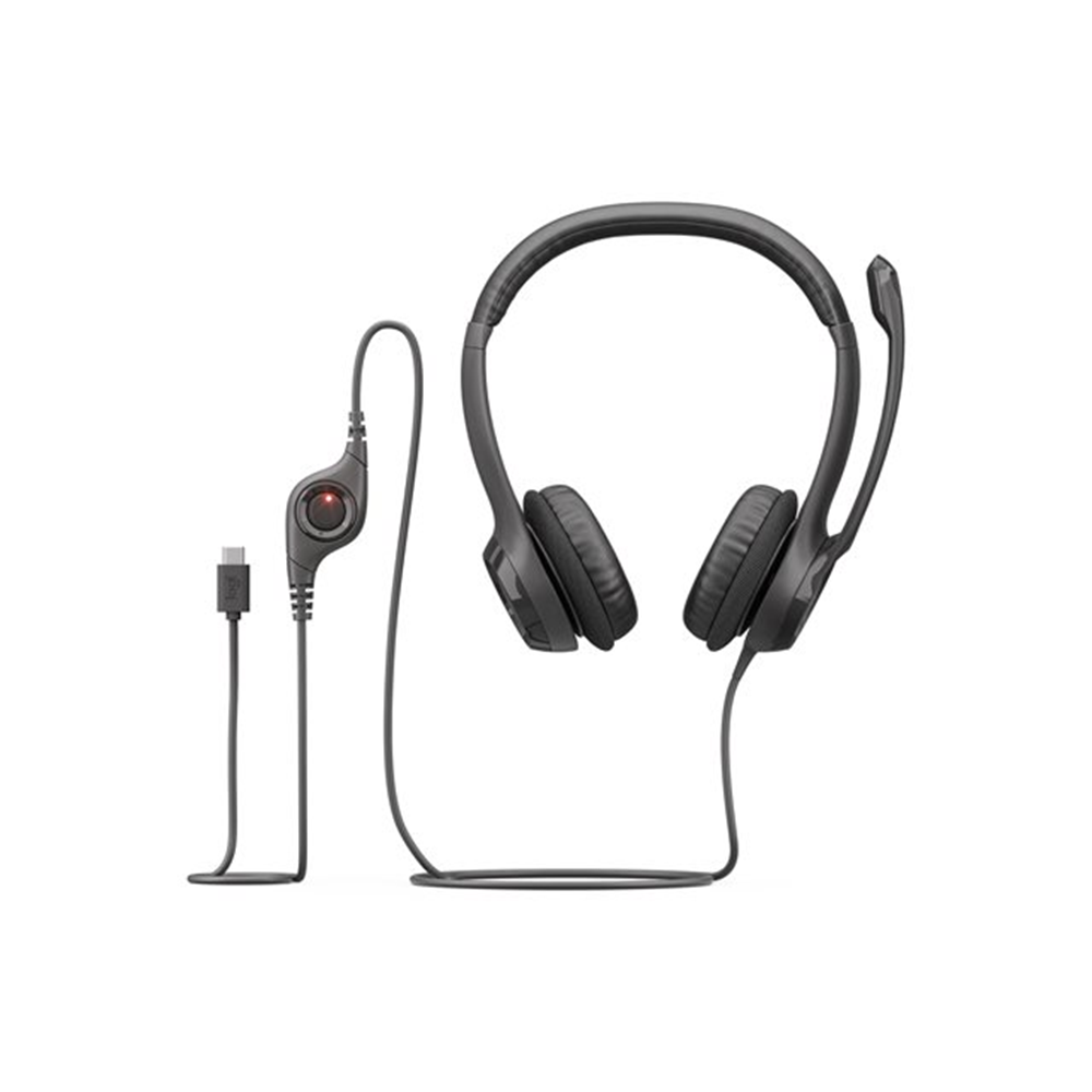 H390 USB-C Computer Headset MIDNIGHT BLA