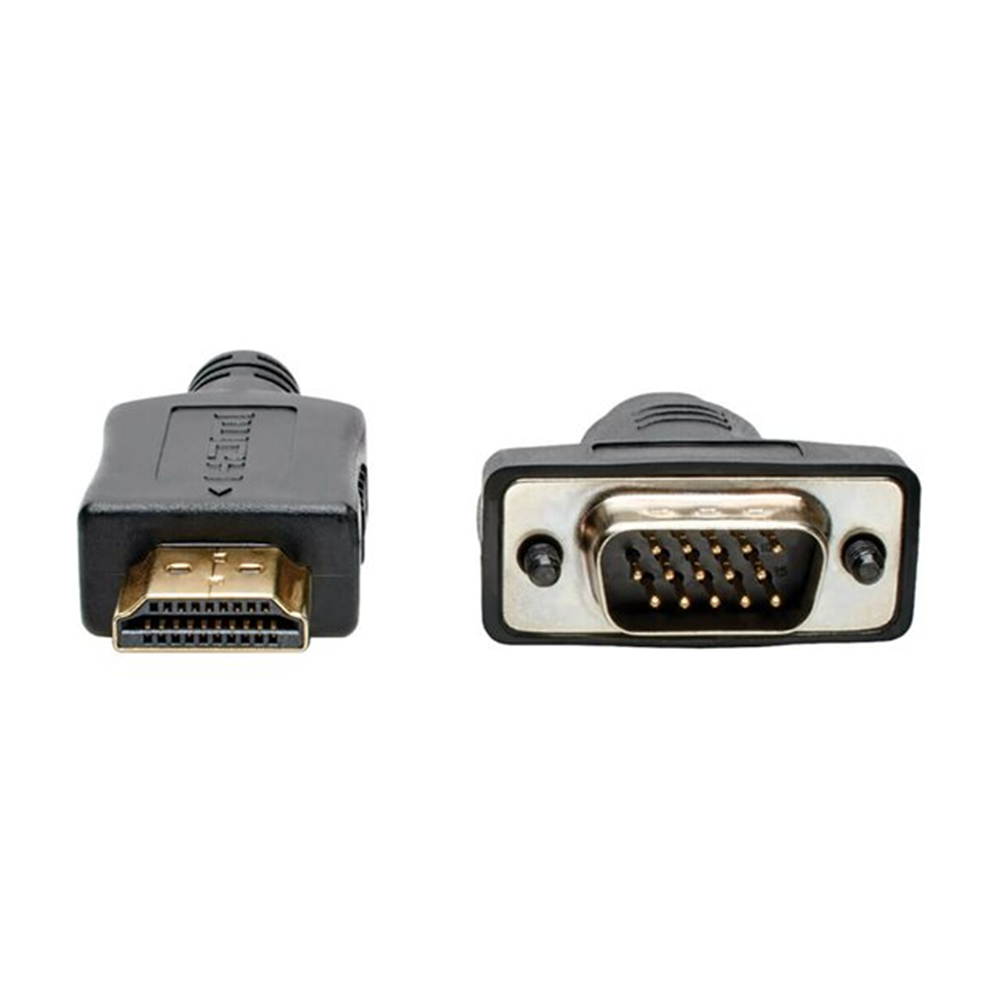 HDMI to VGA Active Adapter Cable HDMI to Low-Profile HD15 M M 10 ft. 3.1 m HDMI to VGA Active Adapter Cable HDMI to Low-Profile HD15 M M 10 ft. 3.1 m