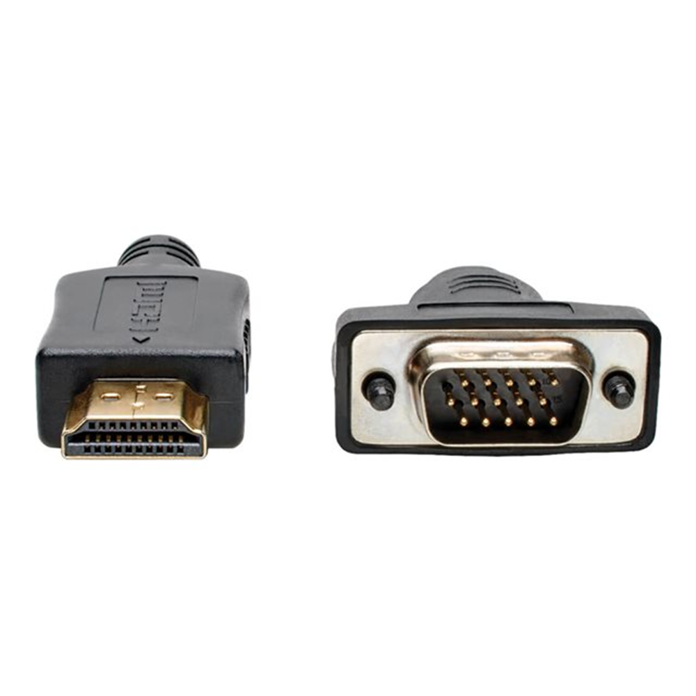 HDMI to VGA Active Adapter Cable HDMI to Low-Profile HD15 M M 6 ft. 1.8 m HDMI to VGA Active Adapter Cable HDMI to Low-Profile HD15 M M 6 ft. 1.8 m