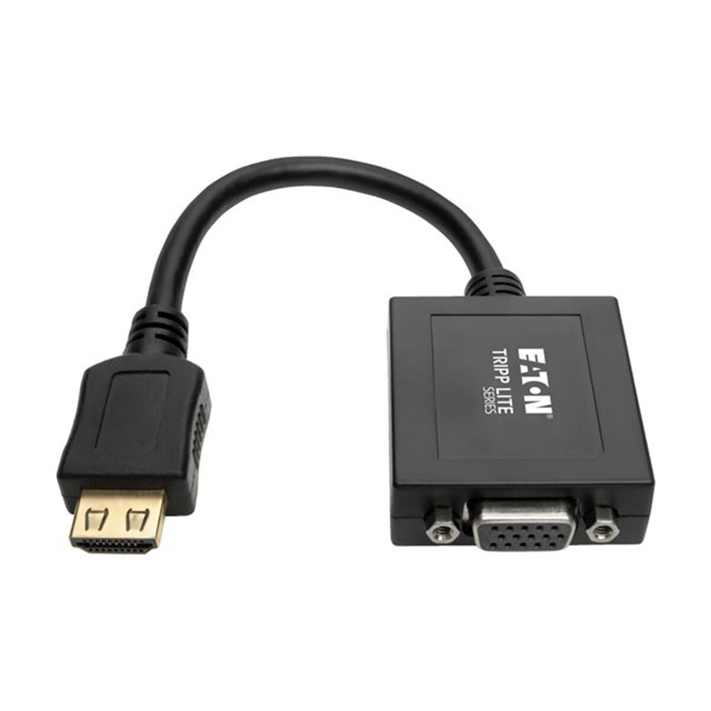 HDMI to VGA with Audio Converter Cable Adapter for Ultrabook Laptop Desktop PC M F 6-in. 15.24 cm
