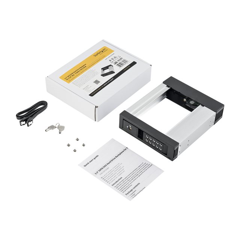 Hot Swap Bay - 5.25 Bay to 3.5" SATA/SAS