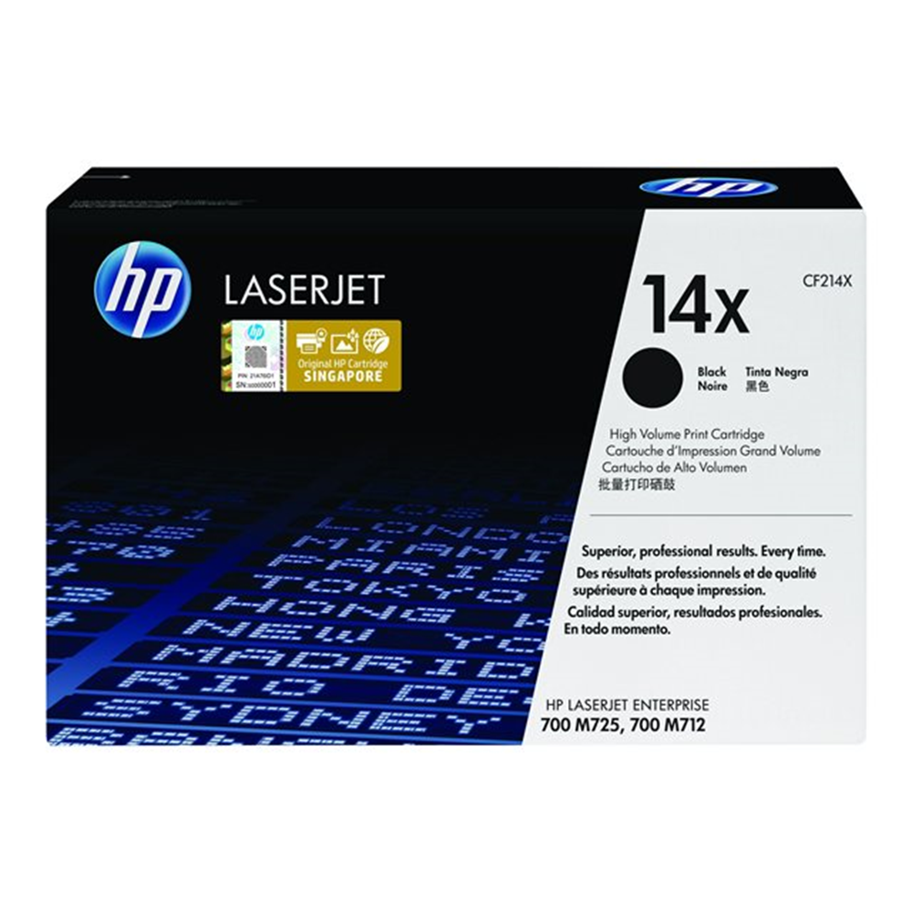 HP 14X Black LaserJet Toner Cartridge