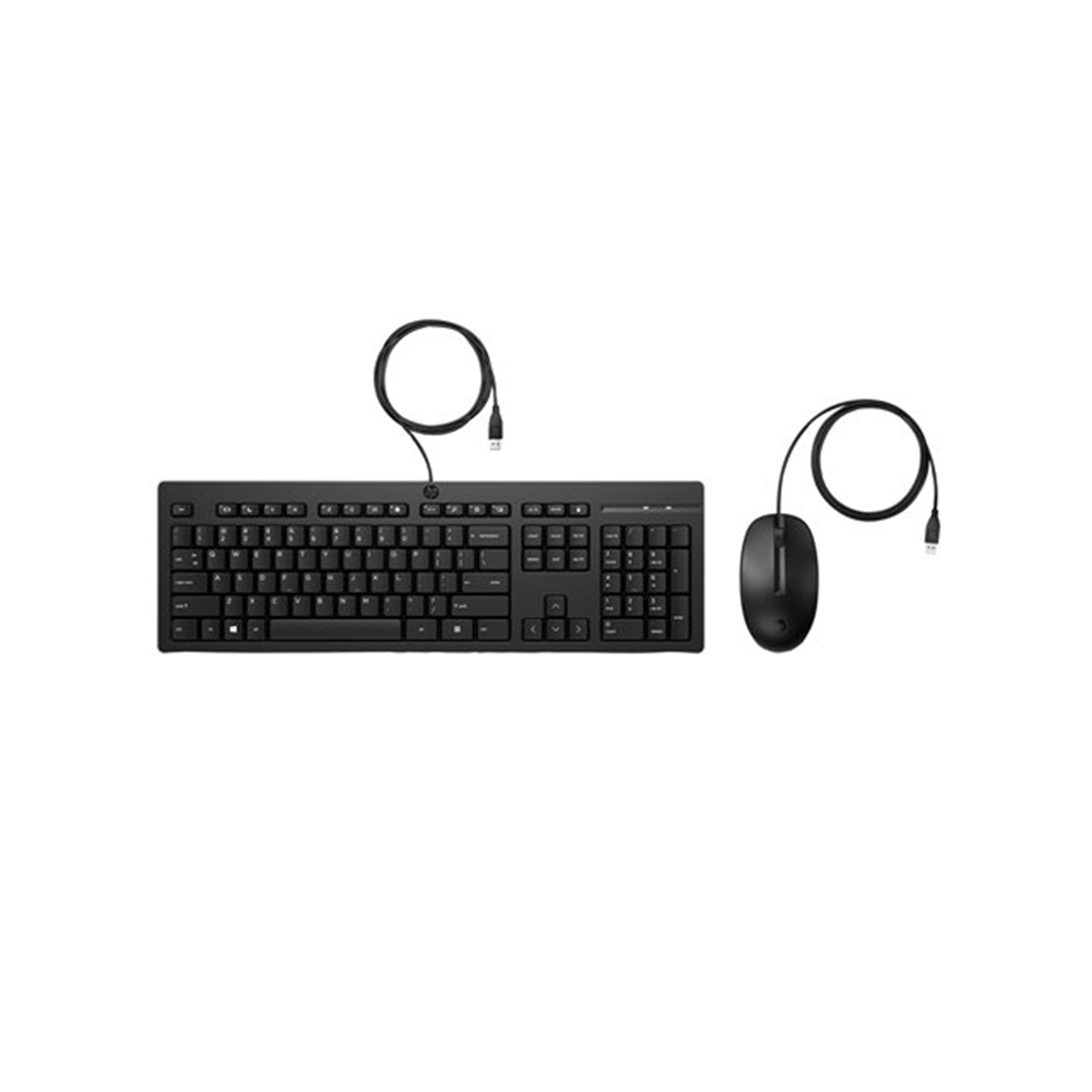HP 225 Wired Mouse and KB G2 EMEA - INTL English Loc ### Euro plug