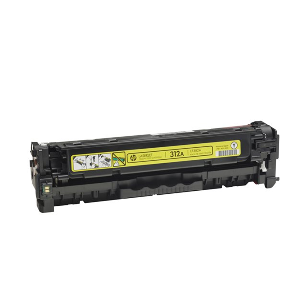 HP 312A originele toner cartridge geel standard capacity 2700 sheets 1-pack