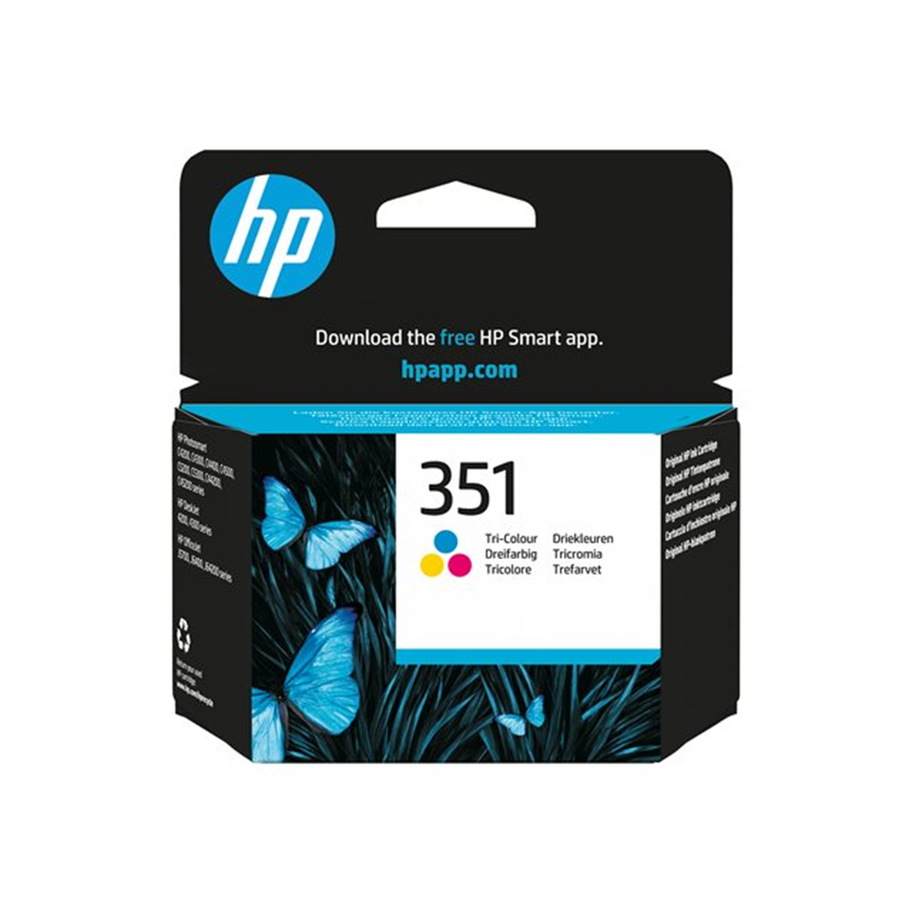 HP 351 TRI-COLOR ORIGINAL INK EN/PL/HU/C HP 351 TRI-COLOR ORIGINAL INK EN/PL/HU/C