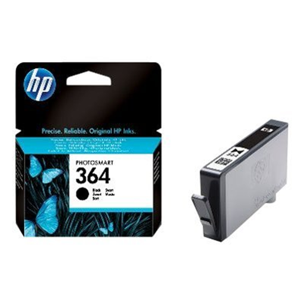 HP 364 Black Ink Cart/Vivera Ink