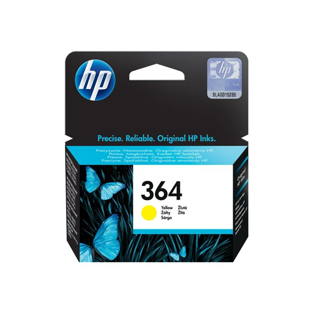 HP 364 YELLOW ORIGINAL INK EN/PL/HU/CZ/S