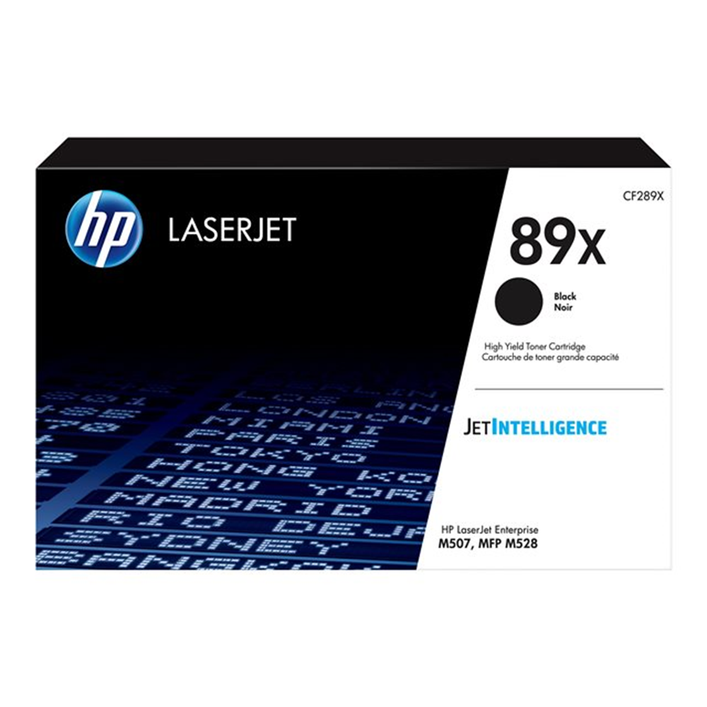 HP 89X Black LaserJet Toner Cr