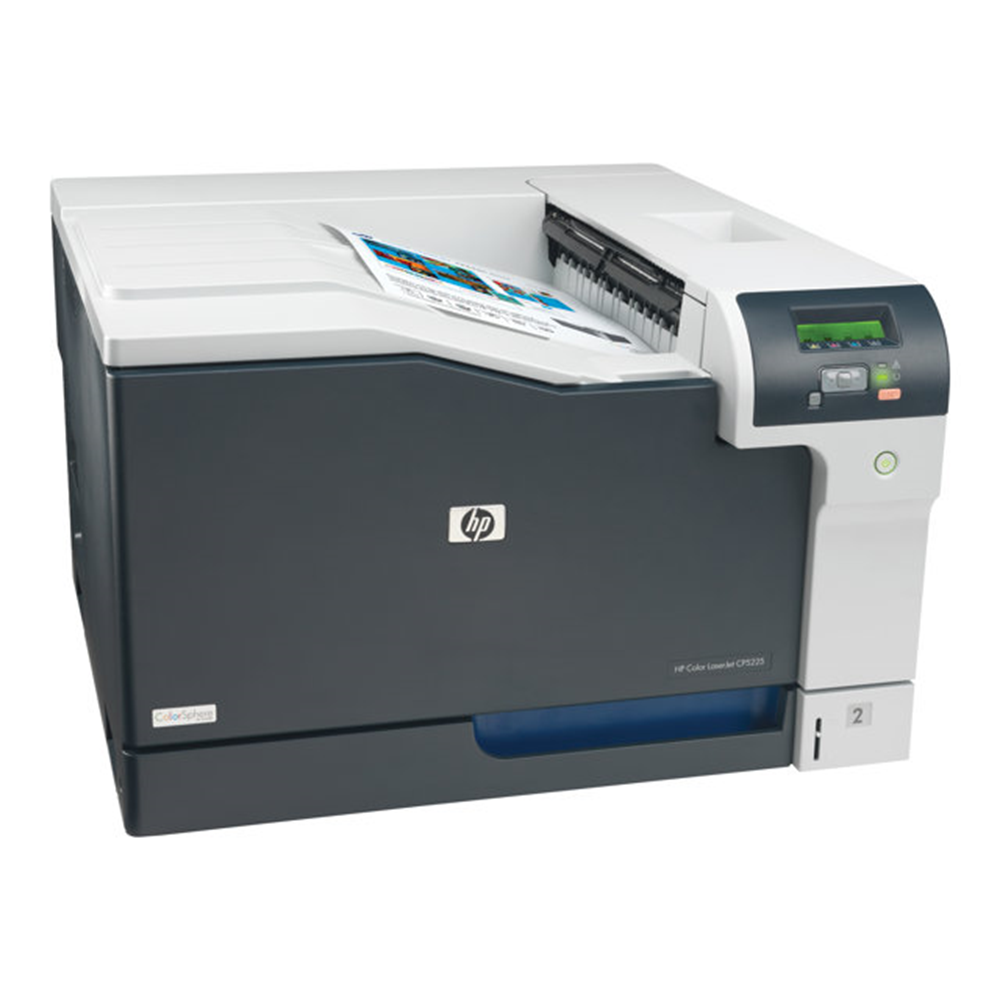 HP Color LaserJet CP5225dn 20ppm A4 192MB RAM 1x500 sheet tray + 100 MP tray 10/100 Base-TX HP Color LaserJet CP5225dn 20ppm A4 192MB RAM 1x500 sheet tray + 100 MP tray 10/100 Base-TX
