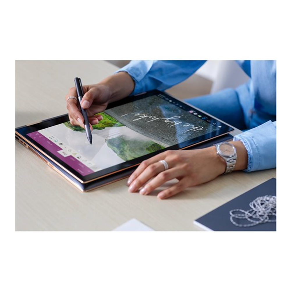 HP Dark Ash Silver Tilt Pen