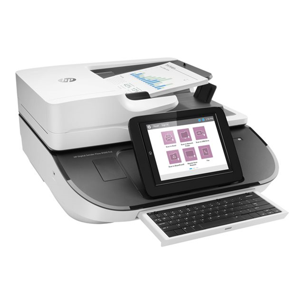 HP Digital Sender Flow 8500 fn2 Flatbed Scanner