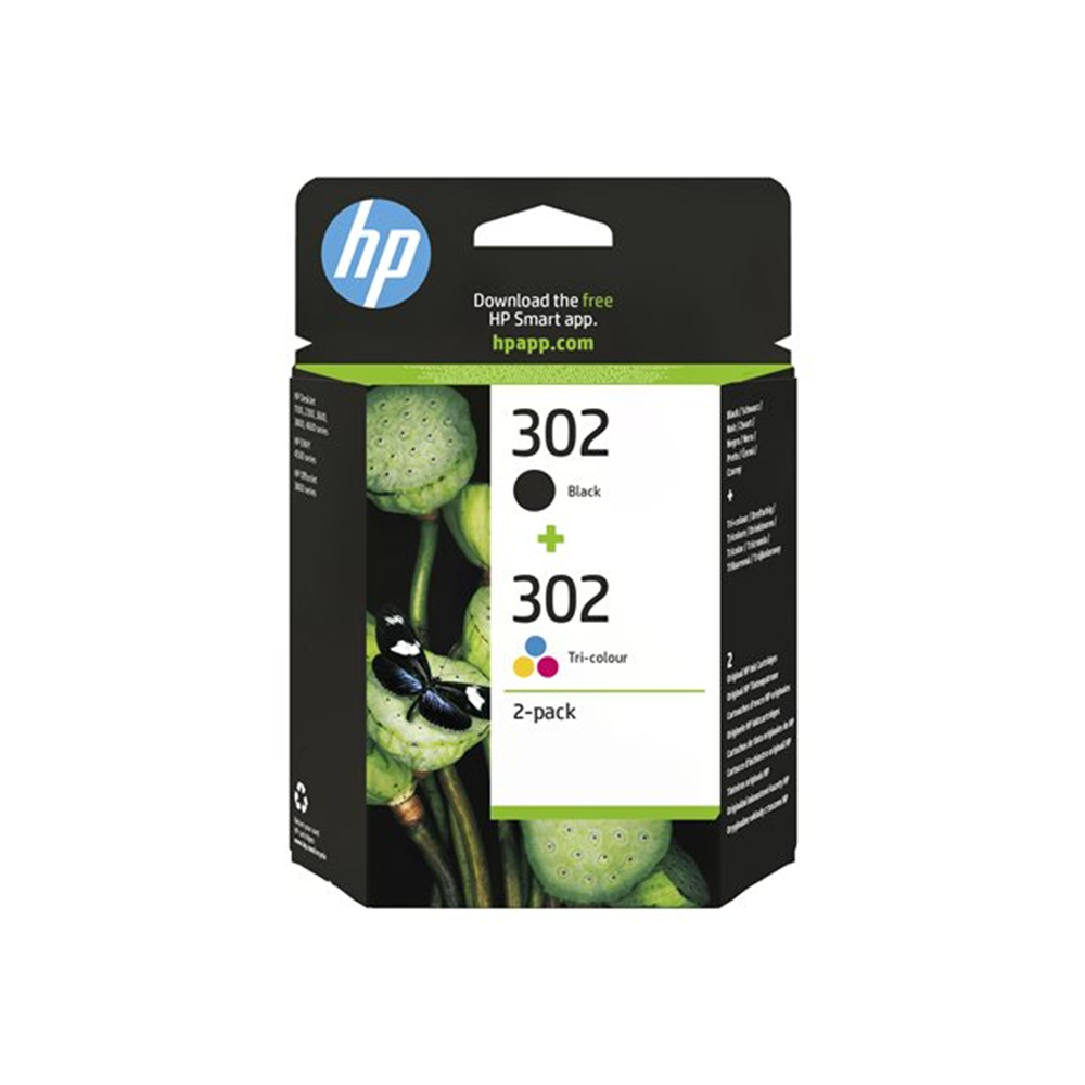 HP Ink/302 Cart Combo 2-Pack