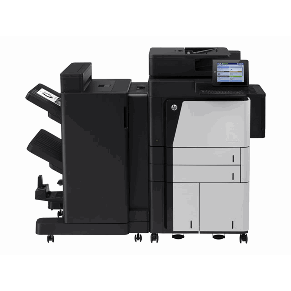 HP Mono LaserJet Enterprise Multi-Function Printer A3 Up to 55 ppm A4/letter built in networking auto dupl. copy and scan flow .