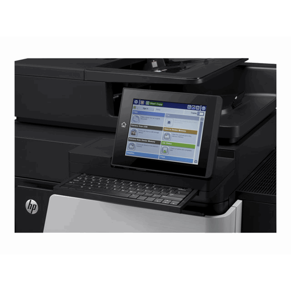 HP Mono LaserJet Enterprise Multi-Function Printer A3 Up to 55 ppm A4/letter built in networking auto dupl. copy and scan flow .