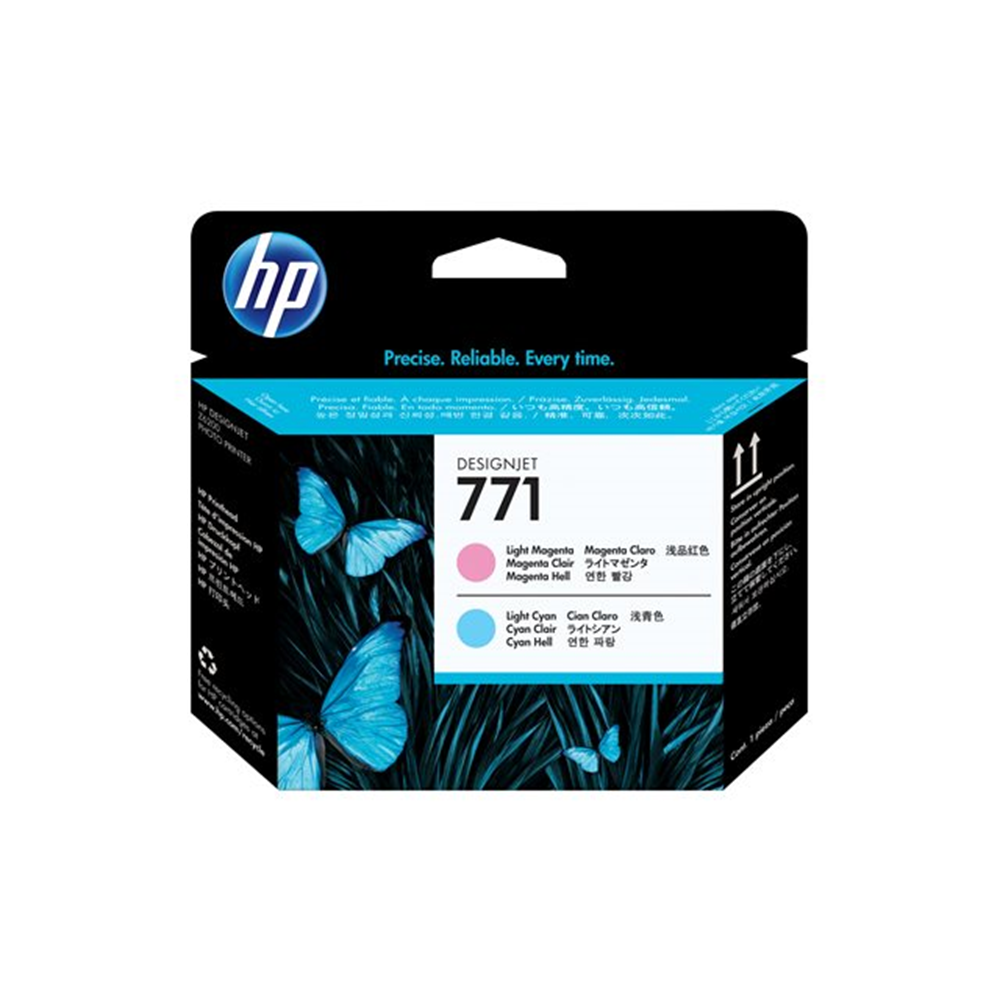 HP No 771 Lght Mag/Lght Cyan Print Head