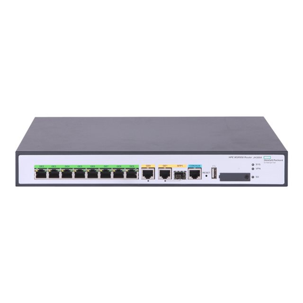 HPE MSR958 1GbE/Combo PoE Router