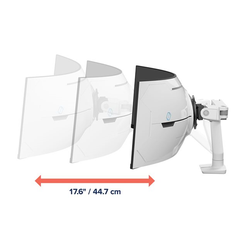 HX ARM WITH VERY HEAVY DUTY PIVOT DESK M