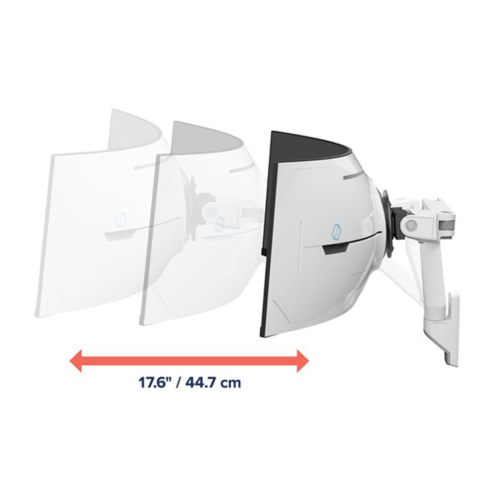 HX ARM WITH VERY HEAVY DUTY PIVOT WALL