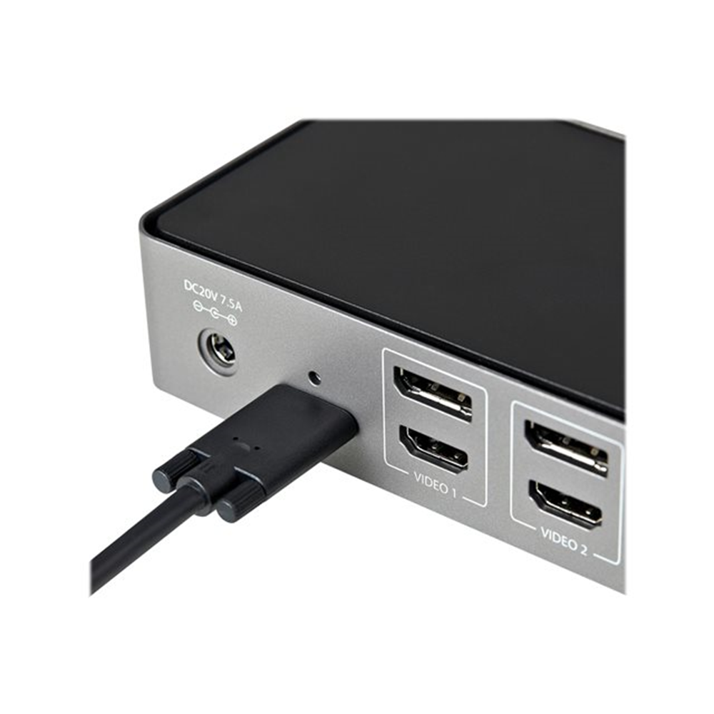 Hybrid USB-C USB-A Dock - Triple 4K 60Hz