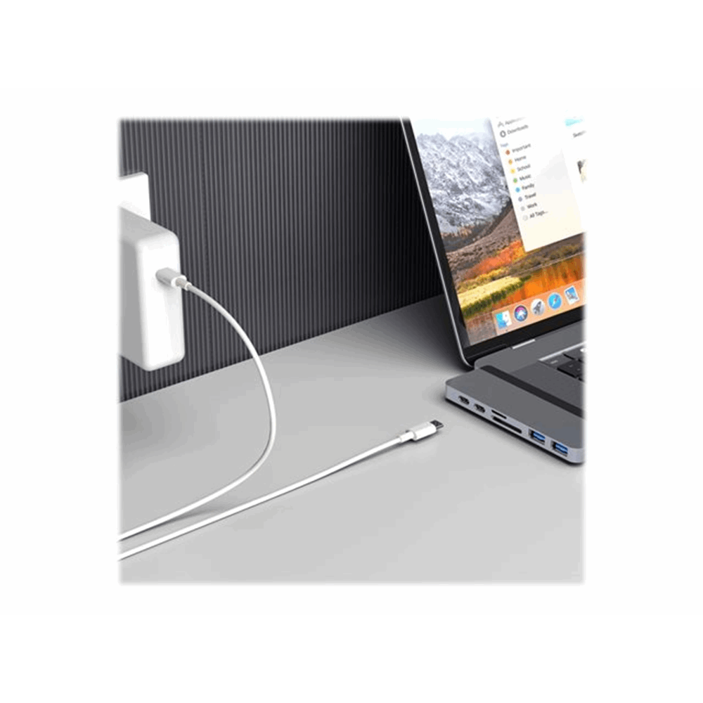 Hyper DUO 7-in-2 MacBook Pro Hub Grey
