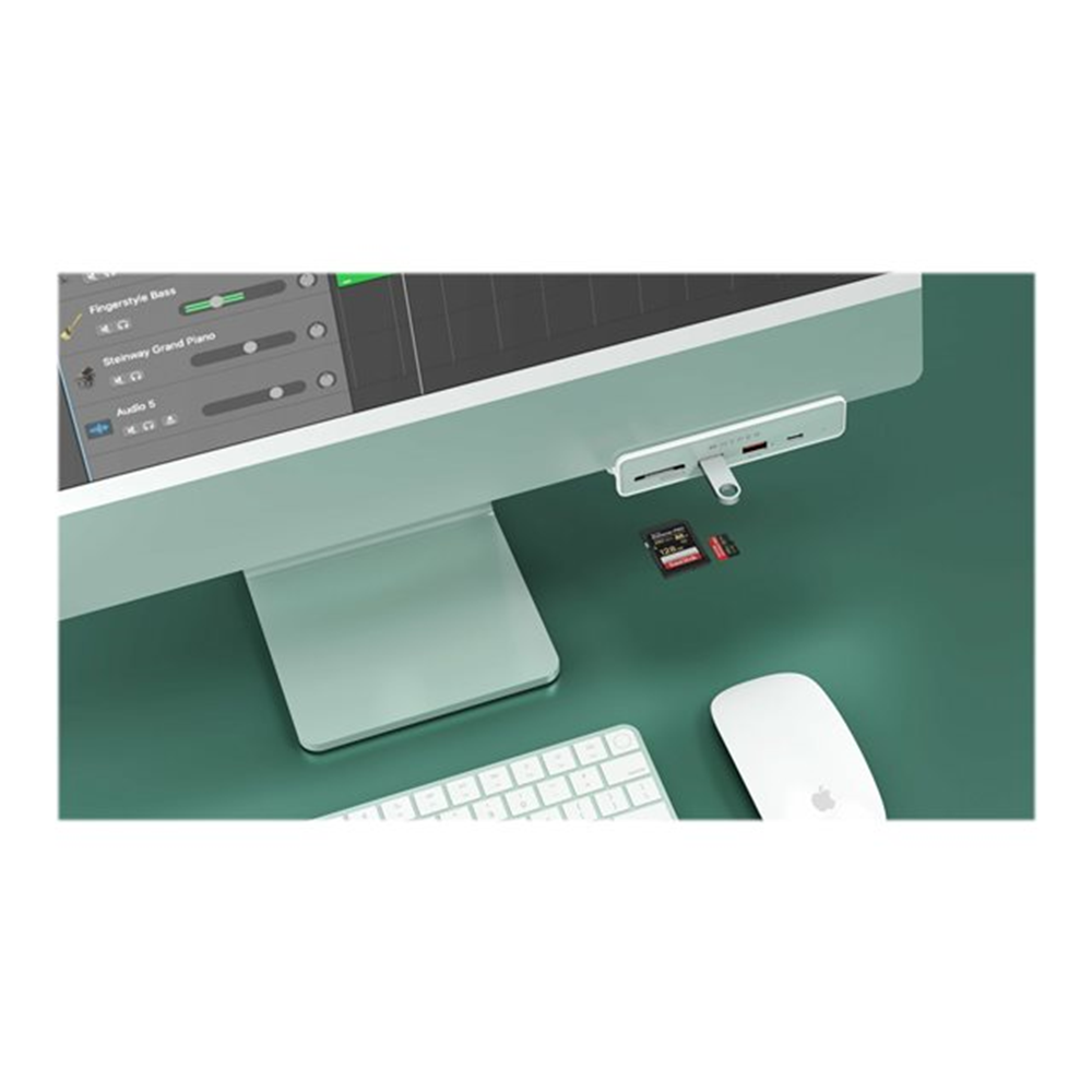 HyperDrive 6-in-1 USB-C hub for iMac