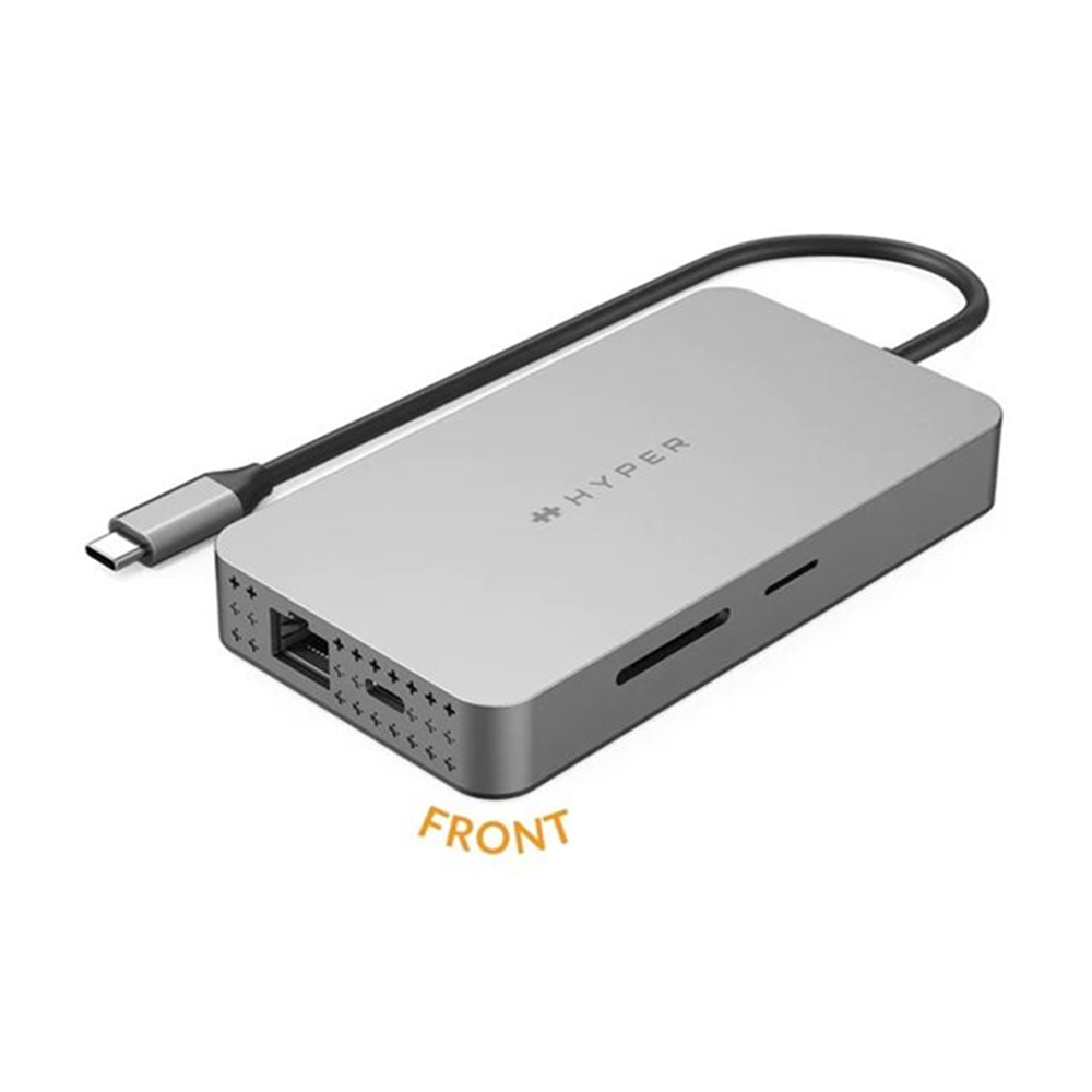 HyperDrive Duel HDMI 10-in1 Travel Dock
