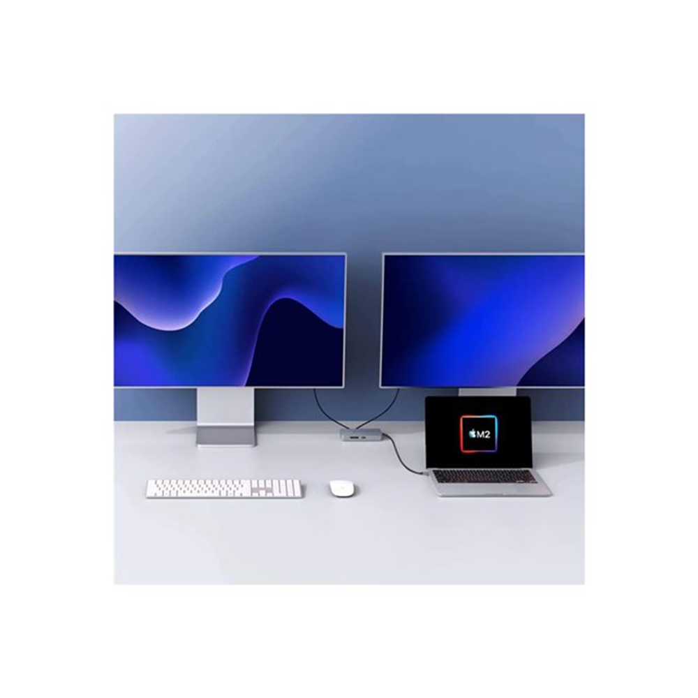 HyperDrive Duel HDMI 10-in1 Travel Dock
