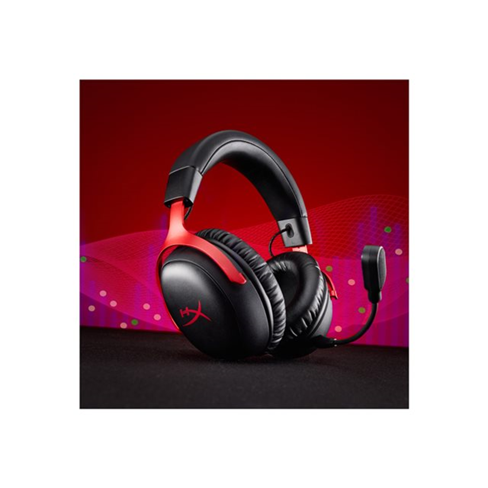 HyperX Cloud III S Wireless - Red/Black