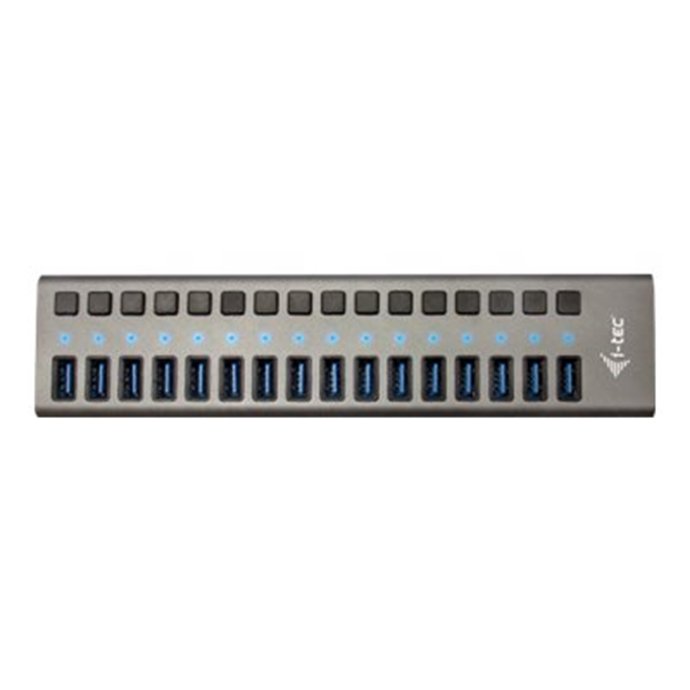 i-tec USB 3.0 HUB 16 Port 90 W
