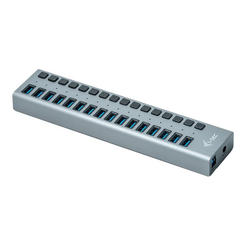 i-tec USB 3.0 HUB 16 Port 90 W