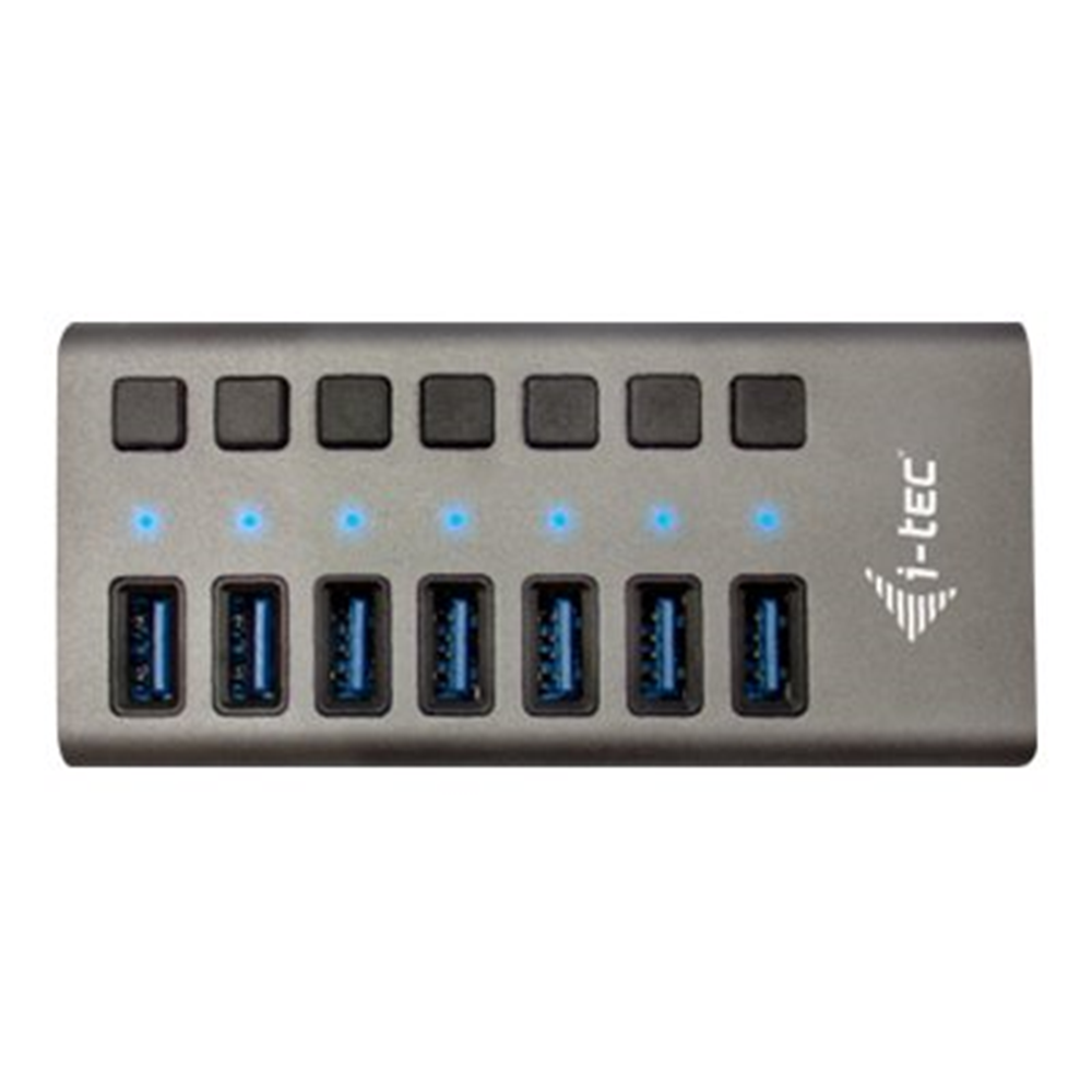 i-tec USB 3.0 HUB 7 Port 36 W