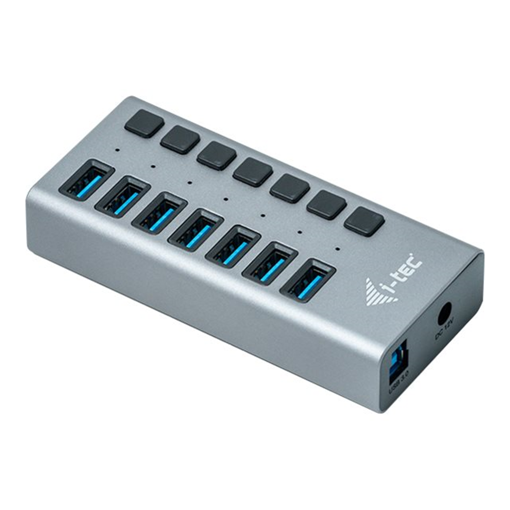 i-tec USB 3.0 HUB 7 Port 36 W
