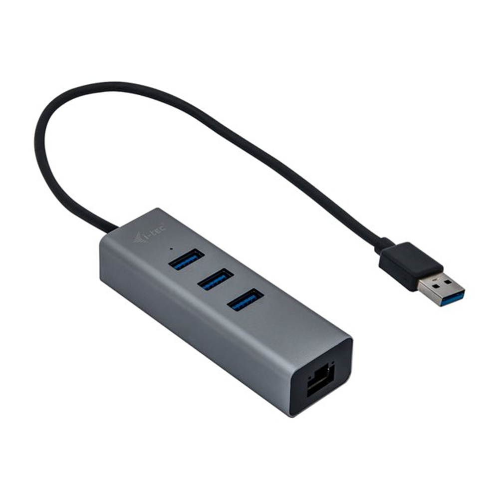i-tec USB 3.0 Metal HUB + GLAN